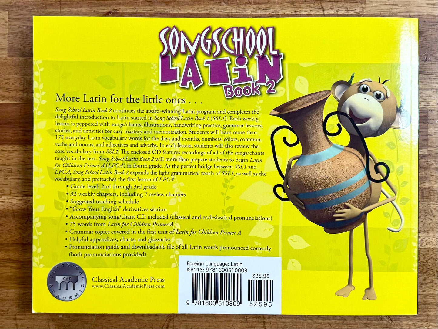 Song School Latin Complete Set Books 1 & 2 - Very Good