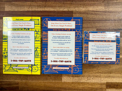 Teaching Textbook Geometry Complete Set - Good