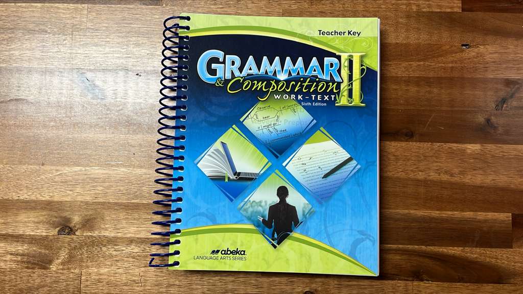 Abeka Grammar & Composition I Key Set 6 Ed Grade 7 - VG