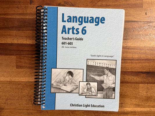 CLE Language Arts 6 Teacher's Guide