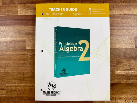 MB Principles of Algebra 2 Teacher Guide