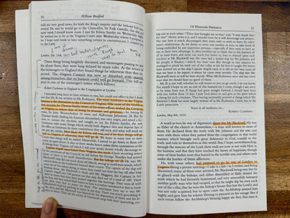 Of Plymouth Plantation by William Bradford - Acceptable