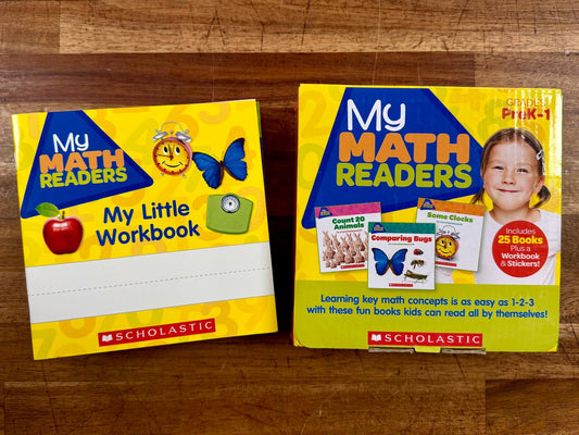 My Math Readers Parent Pack Set of 25 - VG & Clean; Incomplete