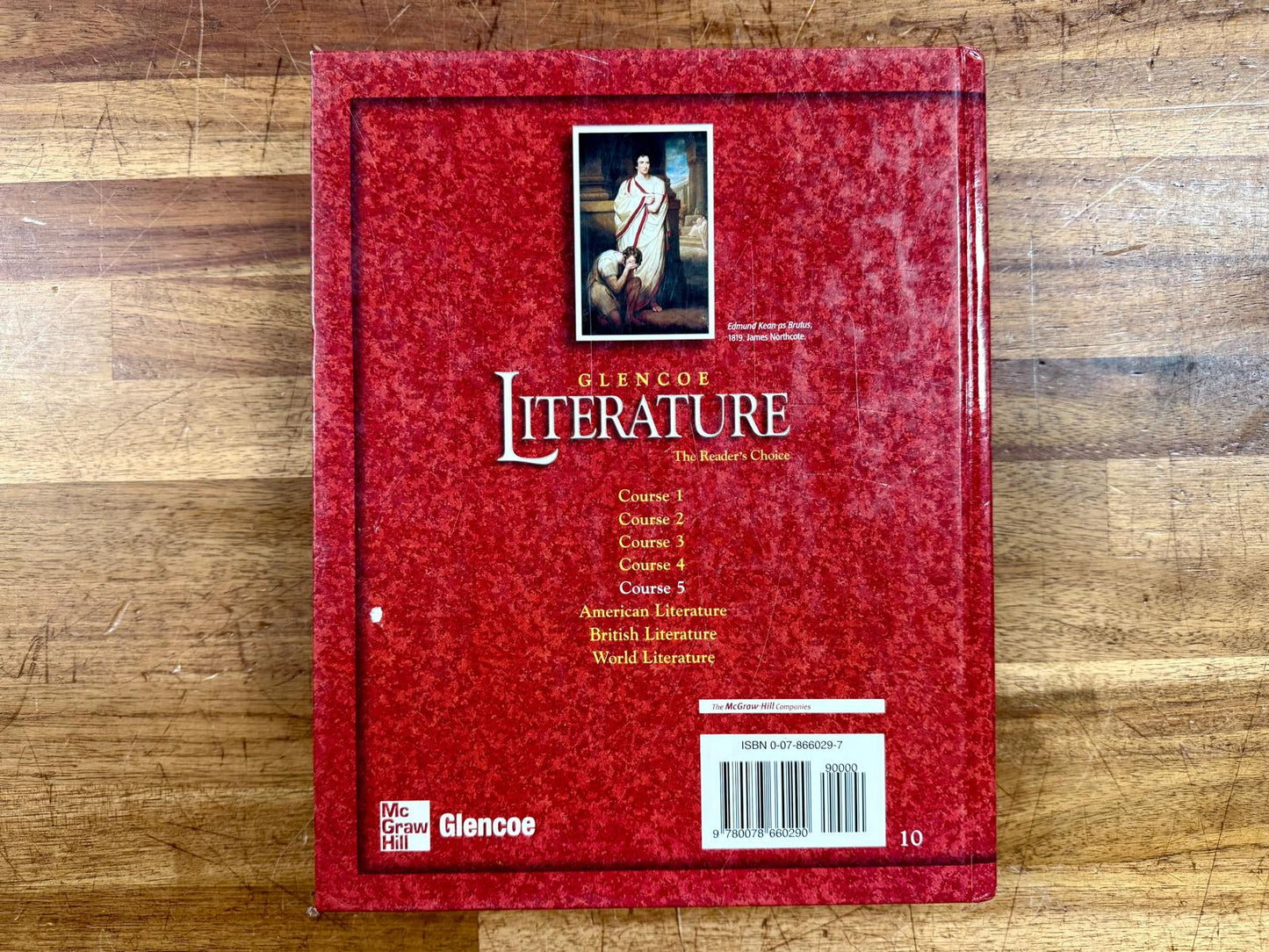 Glencoe Literature Course 5 Readers Choice Arkansas Ed - VG