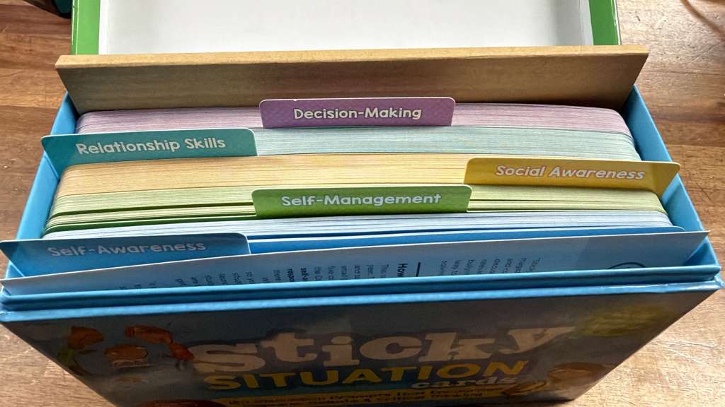 Scholastic Sticky Situation Cards Grades 4-6