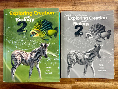 Apologia Exploring Creation w Biology 2nd Ed Text & Tests