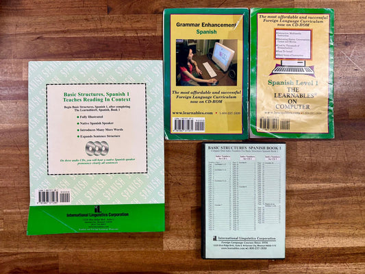 The Learnables SET - Books 1, 2, 3 (Txt,Rdrs,DVDs)
