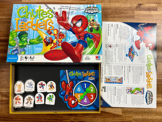 Chutes and Ladders (Preschool) - Super Hero Squad