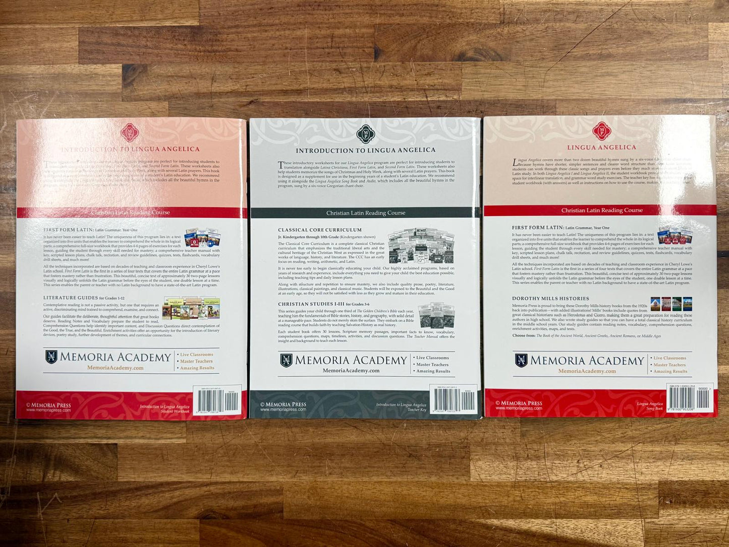 MP Introduction to Lingua Angelica SET of 3 - Like New