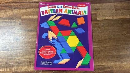 Learning Resources Puzzles for Pattern Blocks Gr 1-3