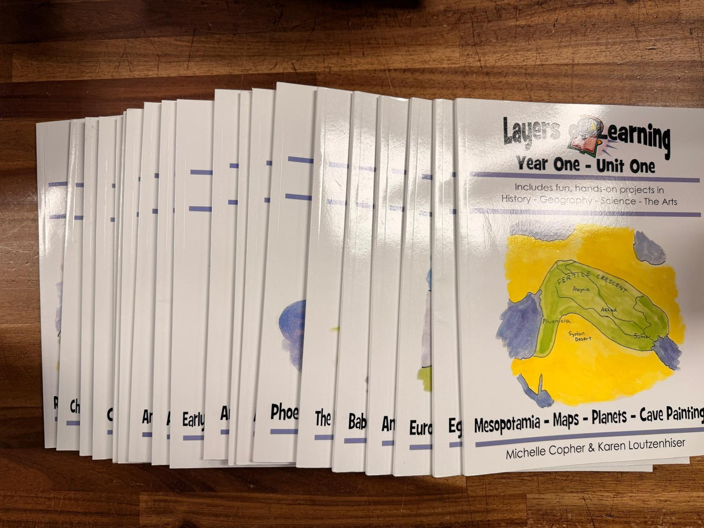 Layers of Learning Year 1 Unit 1 SET of 20 (Hist/Geo/Sci/Art)