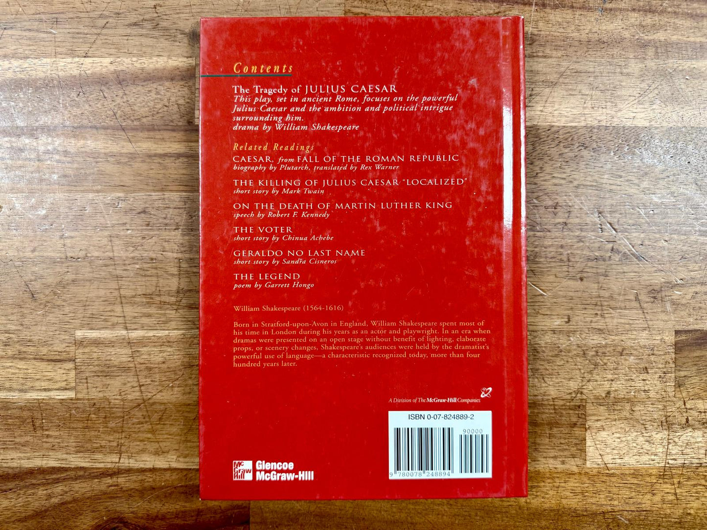 The Tragedy of Julius Caesar - William Shakespeare, HC