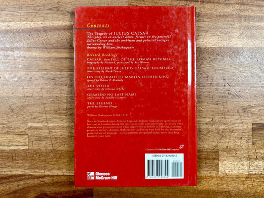 The Tragedy of Julius Caesar - William Shakespeare, HC
