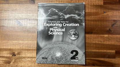 Apologia Exploring Creation w Physical Science Set of 3 - Good