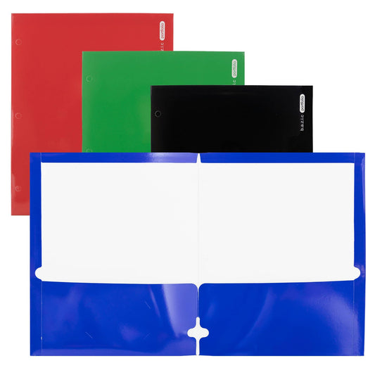 2-Pockets Portfolios – Laminated Classic Glossy Color