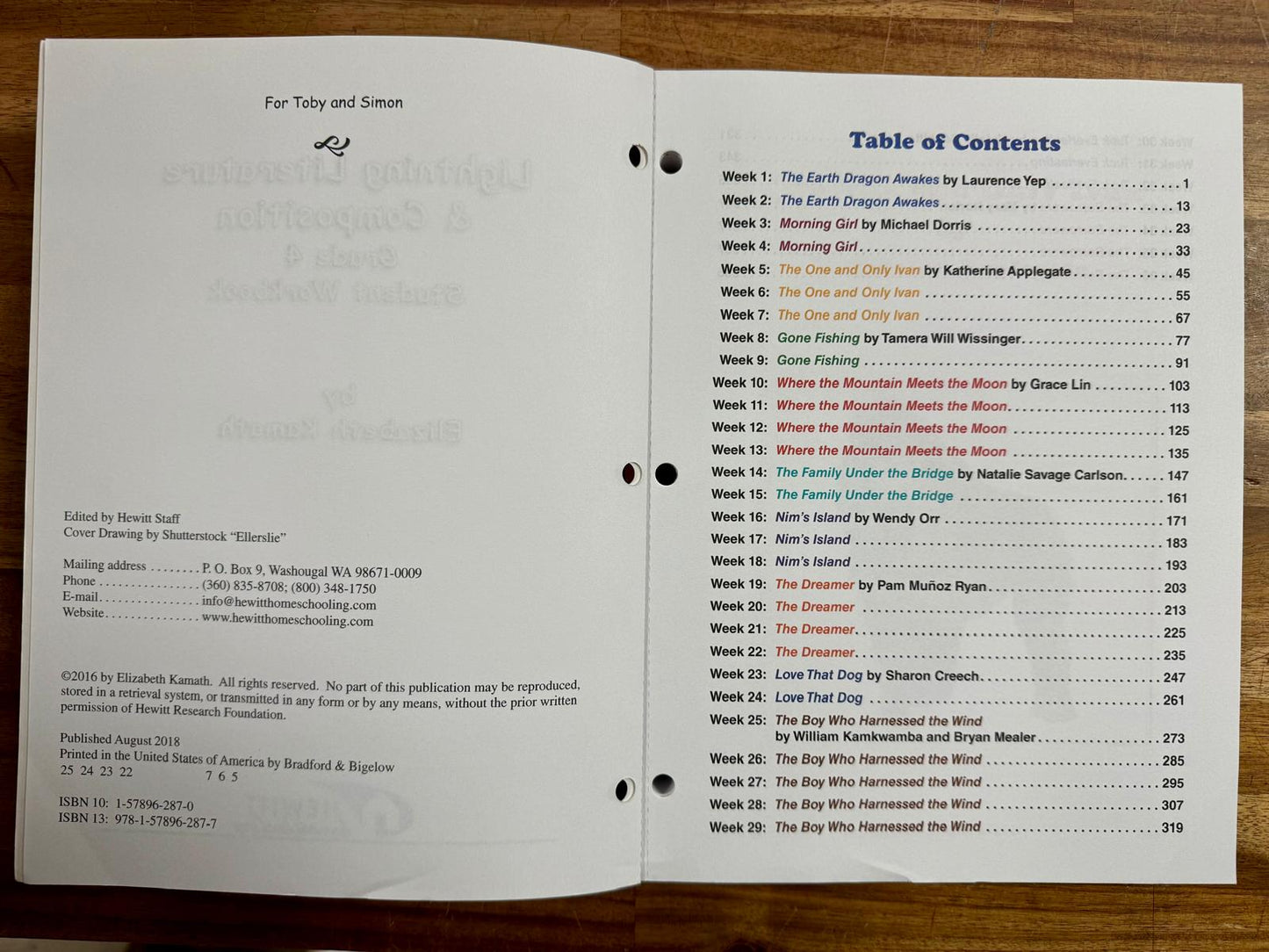 Lightning Literature & Composition Gr 4 Guide & Workbook SET