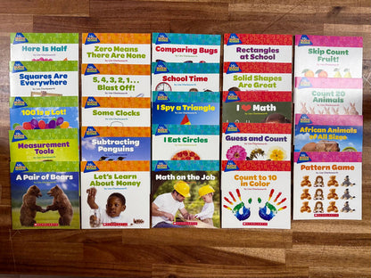 My Math Readers Parent Pack Set of 25 - VG & Clean; Incomplete
