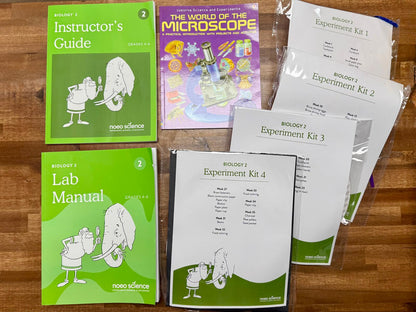 NOEO Biology 2 Lab Kit & Instruction Guide SET