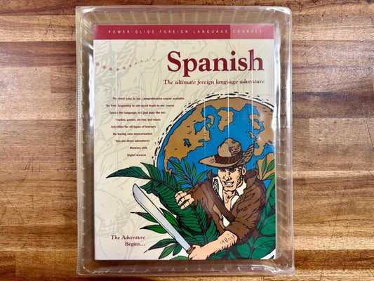 Spanish Power-Glide Foreign Language Course Full Set - Like New