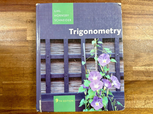 Pearson Trigonometry 9th Edition