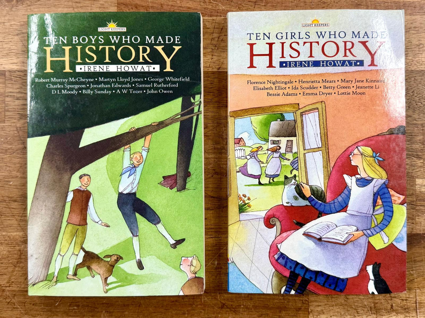 Ten Boys & Ten Girls Who Made History - Irene Howat Light Keepers