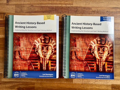IEW Ancient History-Based Writing Lessons SET