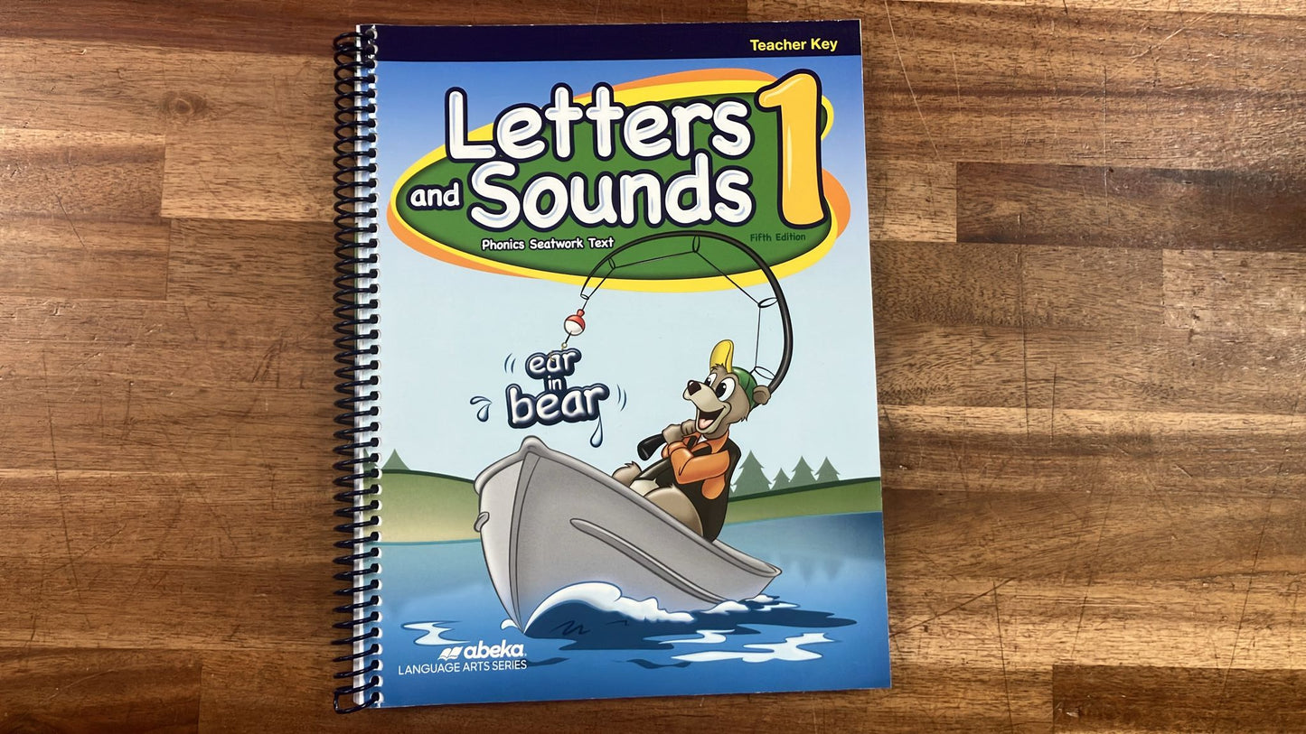 Abeka Language 1 & Letter and Sounds Test Key/Txt Tchr Key