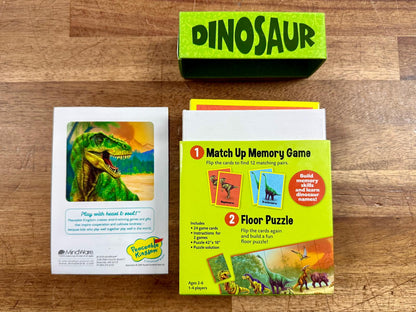 Dinosaur Match Up Game and Puzzle