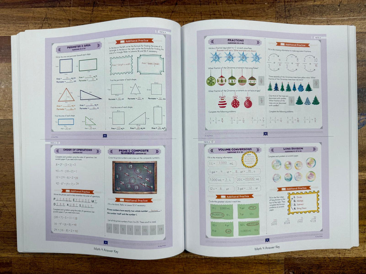 The Good & Beautiful Math 4 Answer Key - Comprehensive Solution Guide ...