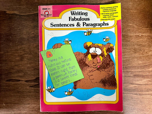 Evan-Moor Writing Fabulous Sentences & Paragraphs, Gr 4-6