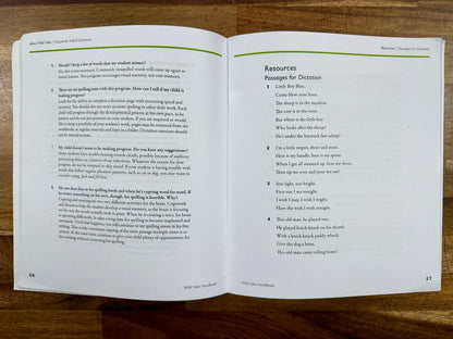 Spelling You See Level C Wild Tales Instructor's Handbook - VG