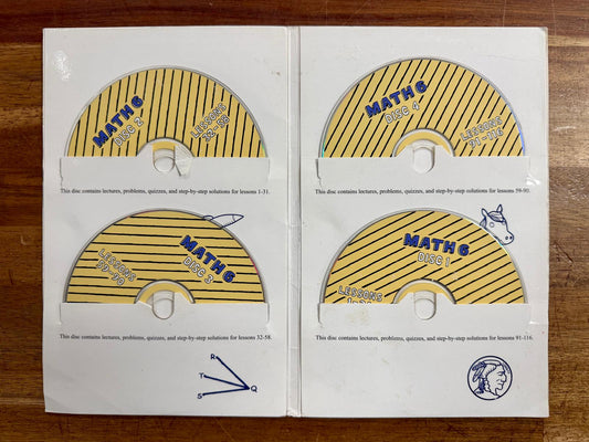 Teaching Textbooks Math 6 CD-ROM Set