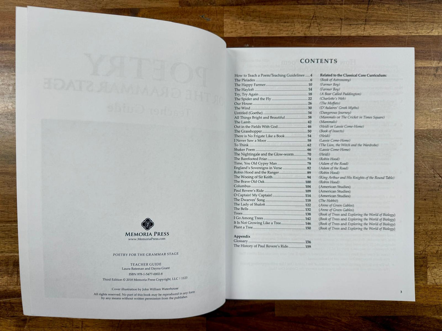 MP Poetry for the Grammar Stage SET of 3 - VG