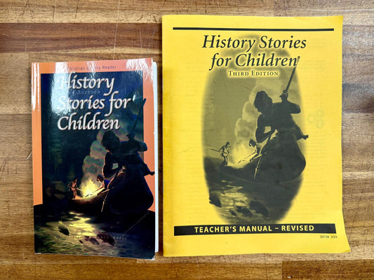Christian Liberty Press History Stories for Children 3rd Ed Set
