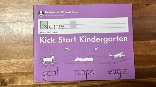 Learning Without Tears Kick Start Kindergarten
