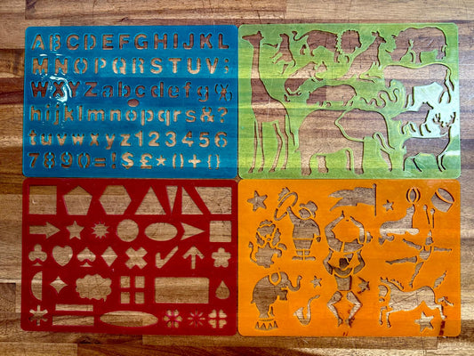 Stencils Set of 4