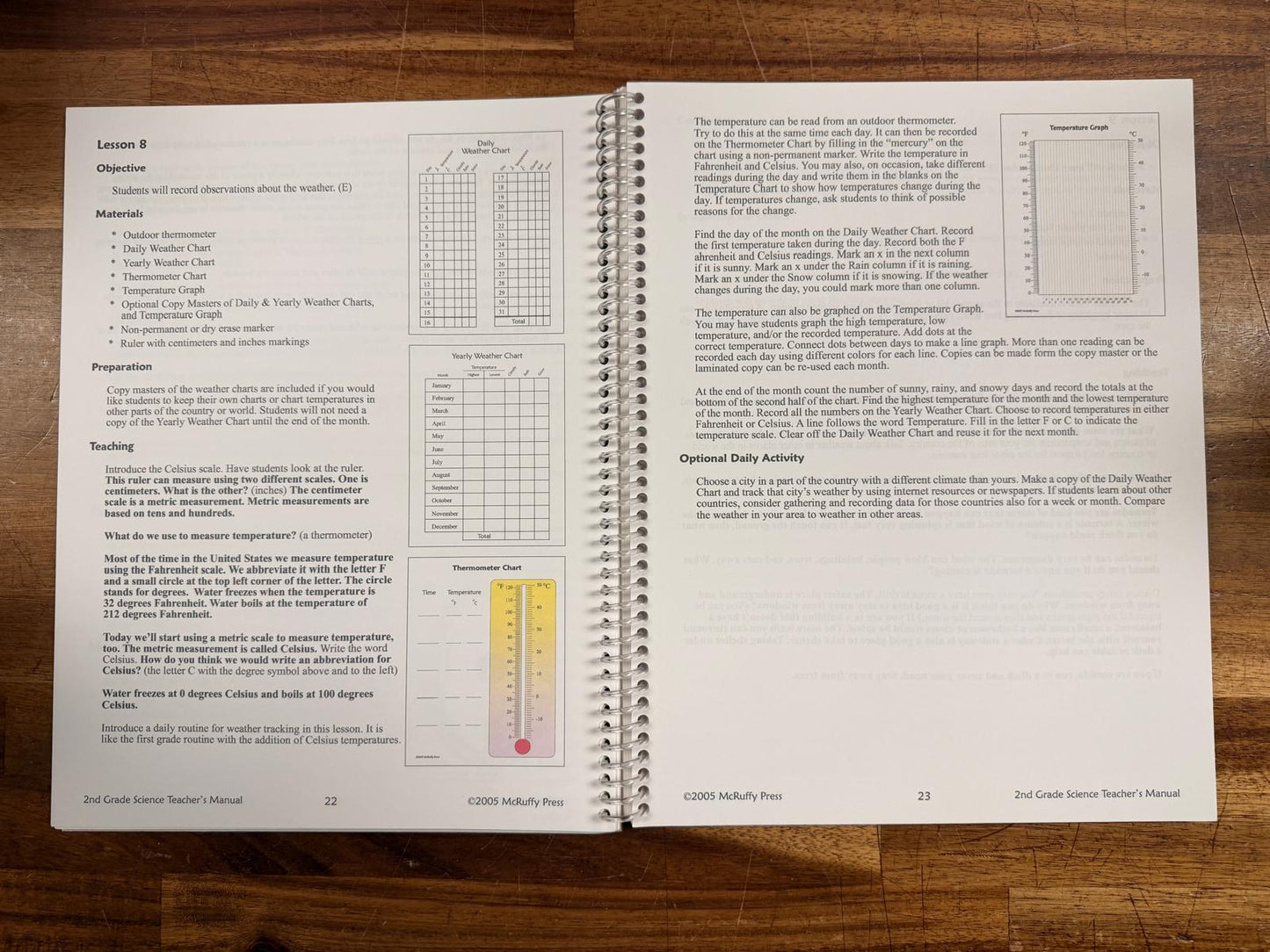 McRuffy Press 2nd Grade Science - Teacher's Manual
