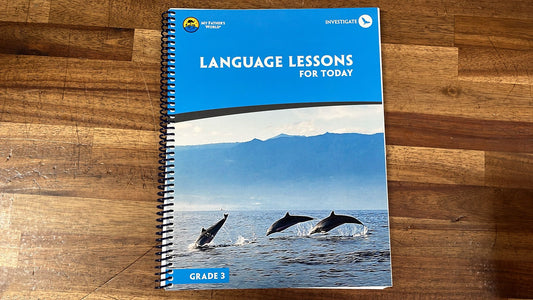 My Father's World Language Lessons for Today Gr 3 Invstgt