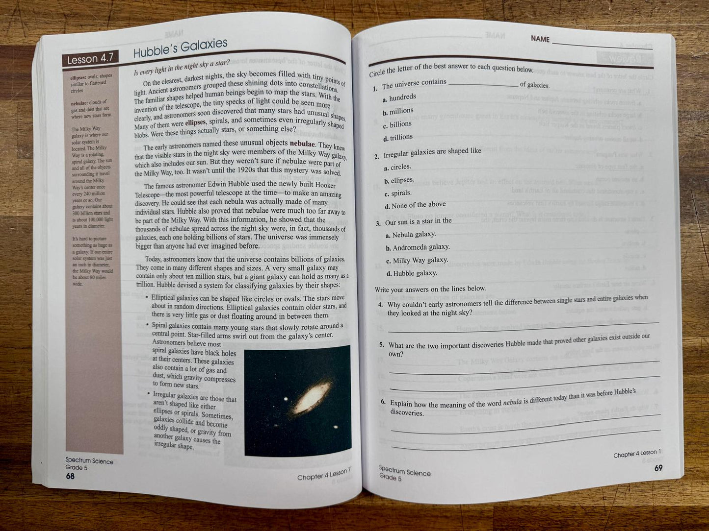 Spectrum Science Grade 5 Workbook - Good & Clean