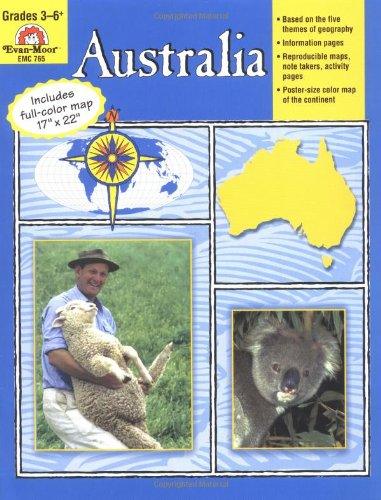 Evan-Moor Grade 3-6 Australia (Condition - GOOD & CLEAN)