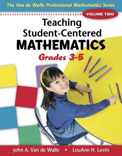 Teaching Student-Centered Mathematics: Grades 3-5 Volume 2  |  Condition - USED & GOOD