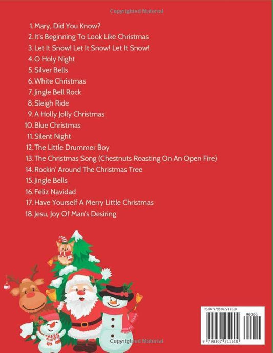 Christmas Sheet Music For Banjo: 18 Merry Christmas Songs