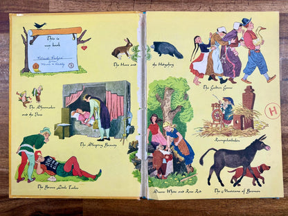 Vintage Grimm's Fairy Tales - HC 1955 Random House Edition