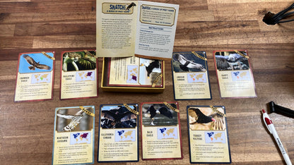 TGTB Game SET of 2 - Flower Game & Snatch Birds of Prey