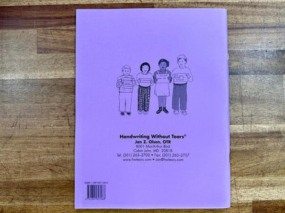 Handwriting Without Tears Writing Notebook