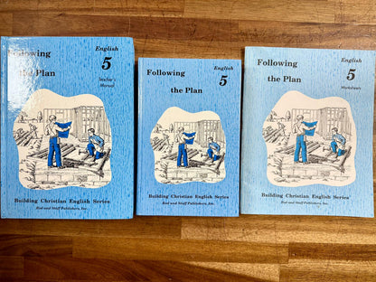 Rod & Staff English 5 Set: Manual, Text, Worksheets - VG