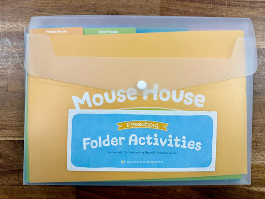 TGTB Preschool Folder Activities - Good, Clean, Complete