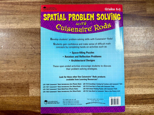 Spatial Problem Solving with Cuisenaire Rods (Gr 4-6)