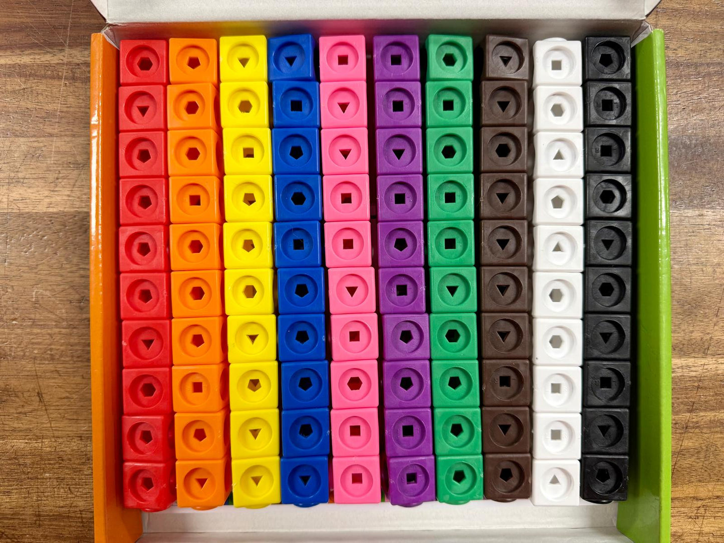 Learning Resources MathLink Cubes 115 pcs - Like New