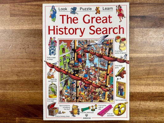 The Great History Search (Look, Puzzle, Learn Series) - Good